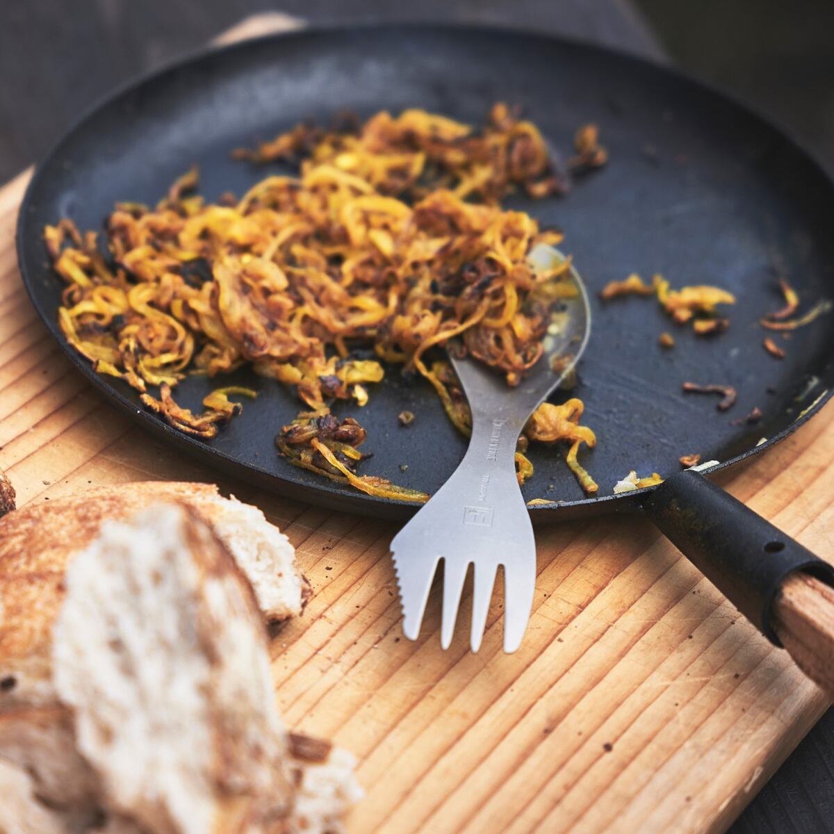 Light my fire Titanový cestovní příbor v merino obalu Swedish Spork titanium