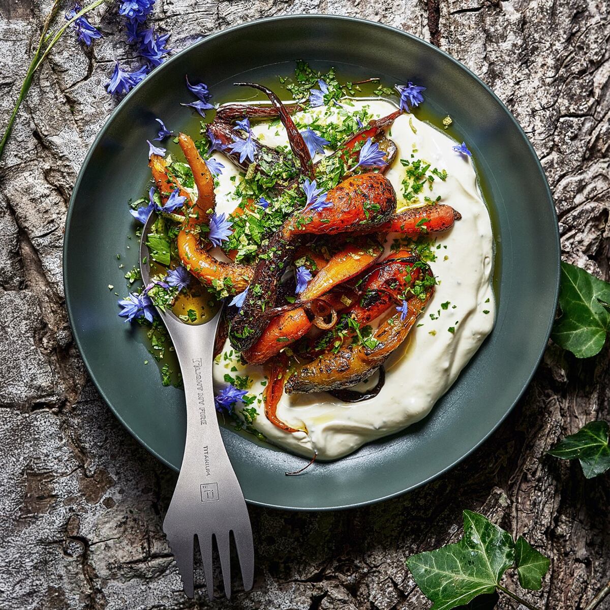 Light my fire Titanový cestovní příbor v merino obalu Swedish Spork titanium