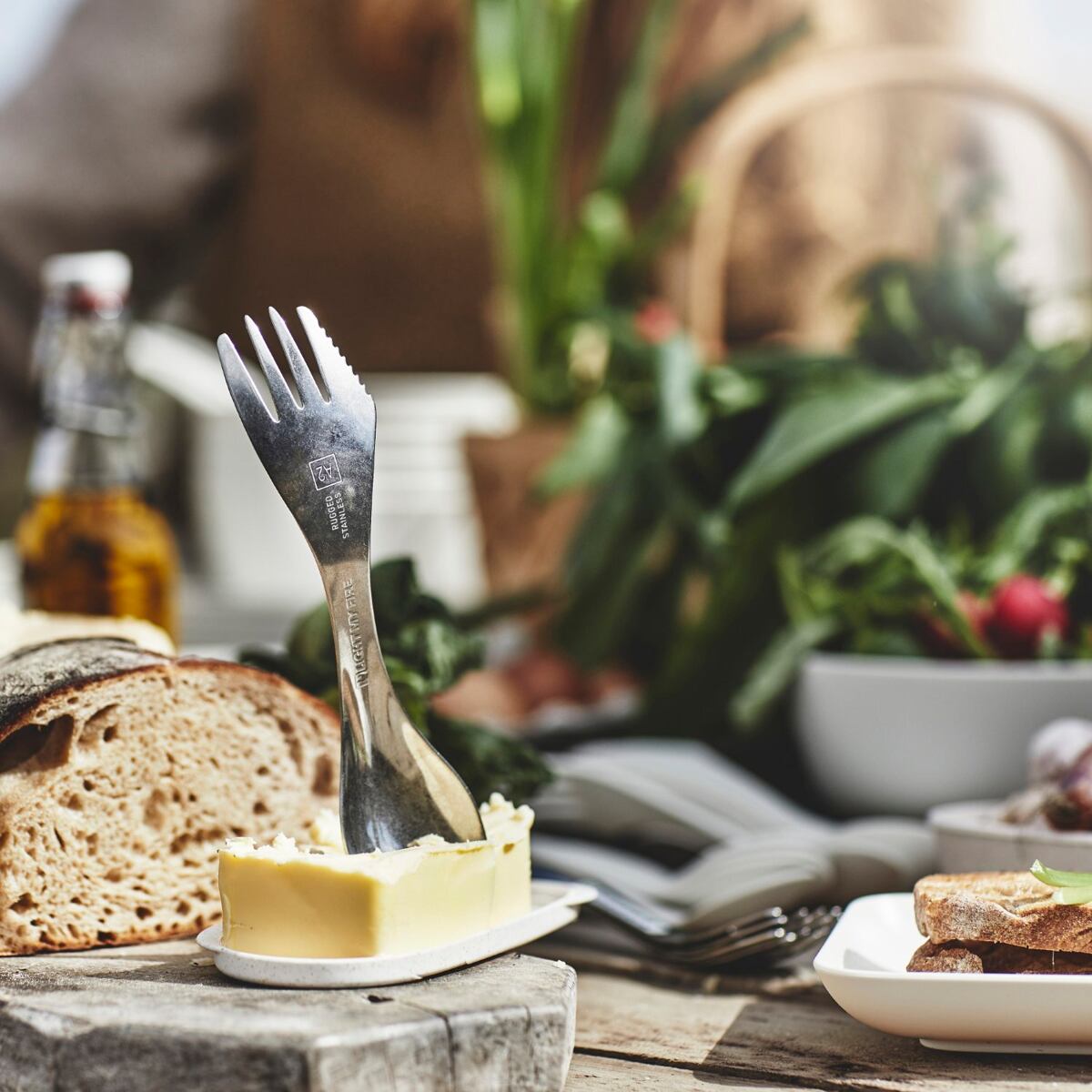 Light my fire Nerezový cestovní příbor Swedish Spork stainless