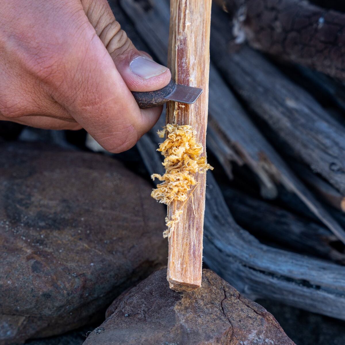 Light my fire Křesadlo Swedish FireSteel scout 2in1 rockyred