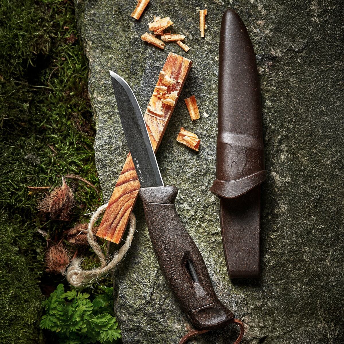 Light my fire Outdoorový nůž s křesadlem Swedish FireKnife 2in1 rustyorange