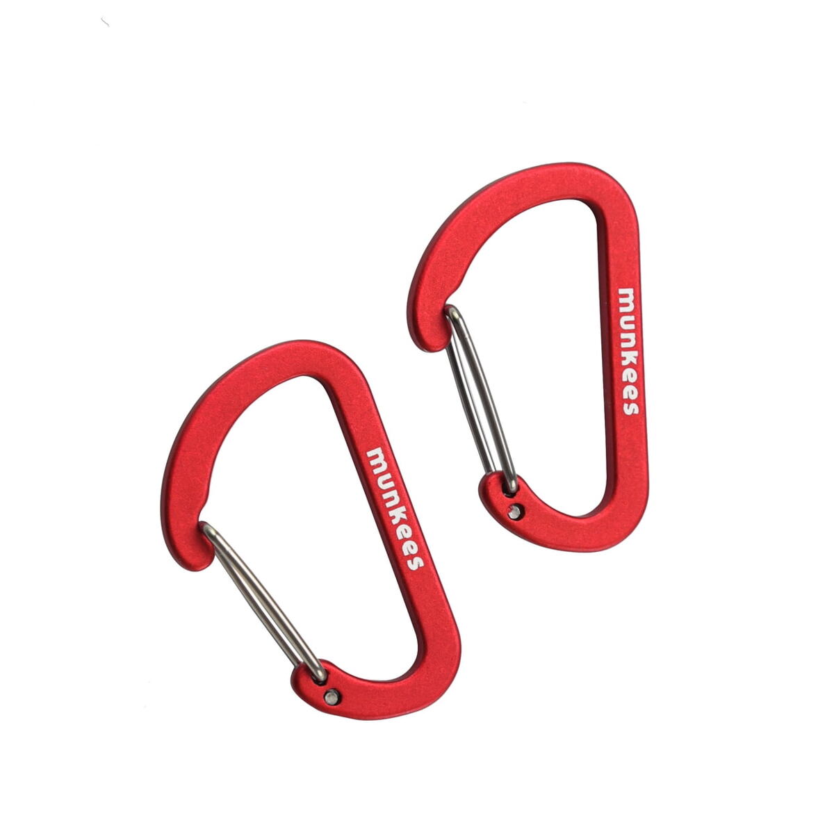 Munkees Karabina D Form Flat WG - 2 kusy - RŮZNÉ BARVY