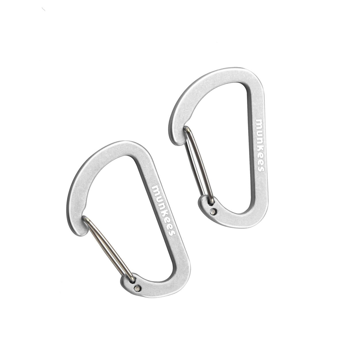 Munkees Karabina D Form Flat WG - 2 kusy - RŮZNÉ BARVY