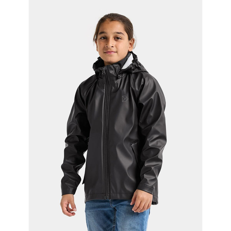 Didriksons Dětská bunda do deště Hepta black