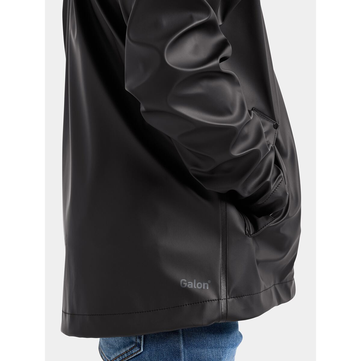 Didriksons Dětská bunda do deště Hepta black