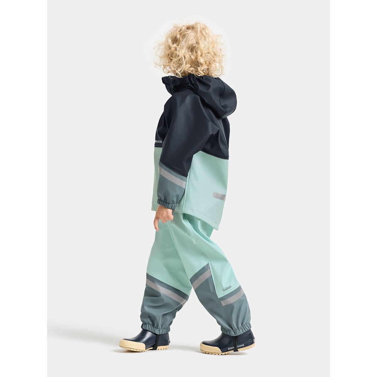 Didriksons Dětský set do deště Waterman ocean mint