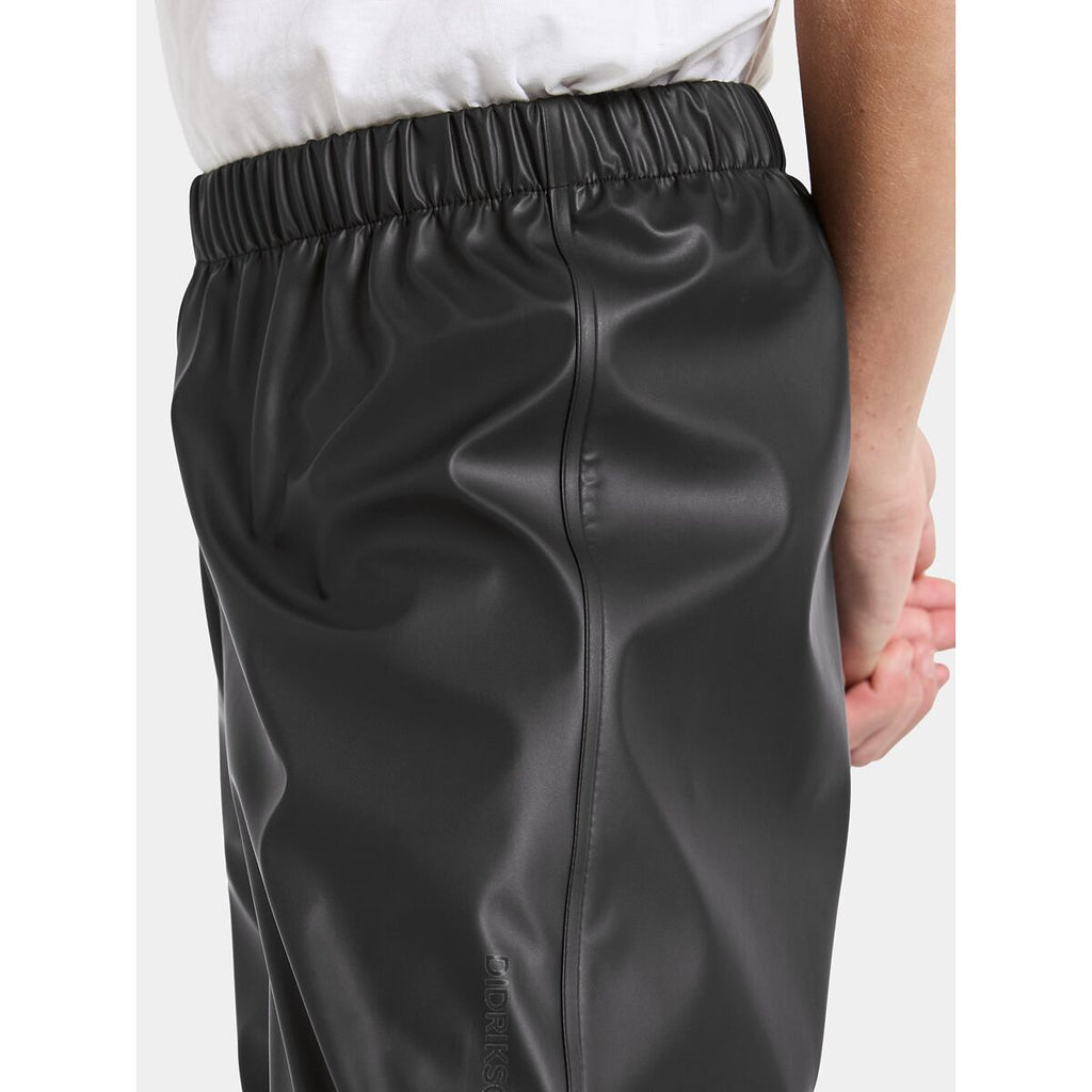 Didriksons Dětské kalhoty do deště Hepta black