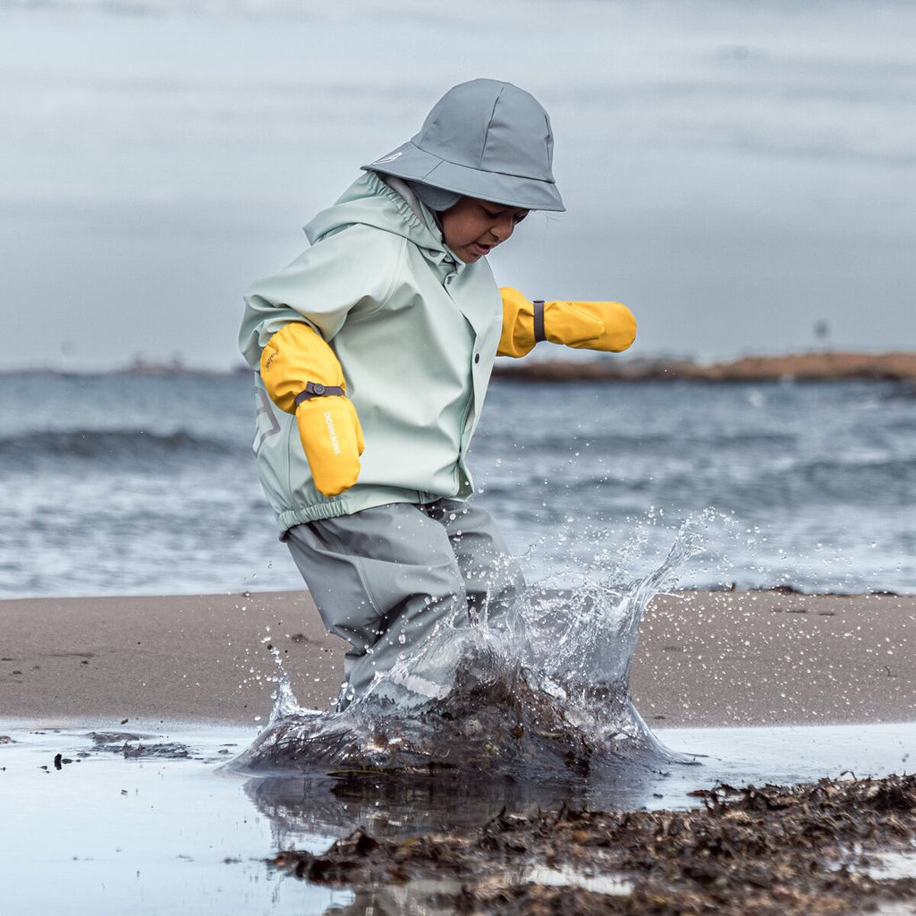 Didriksons Dětský klobouk do deště Southwest factory blue