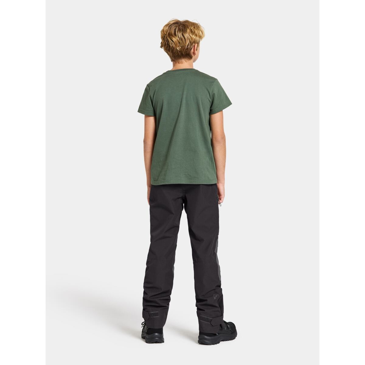 Didriksons Dětské nepromokavé kalhoty Svalört black - ROSTOUCÍ