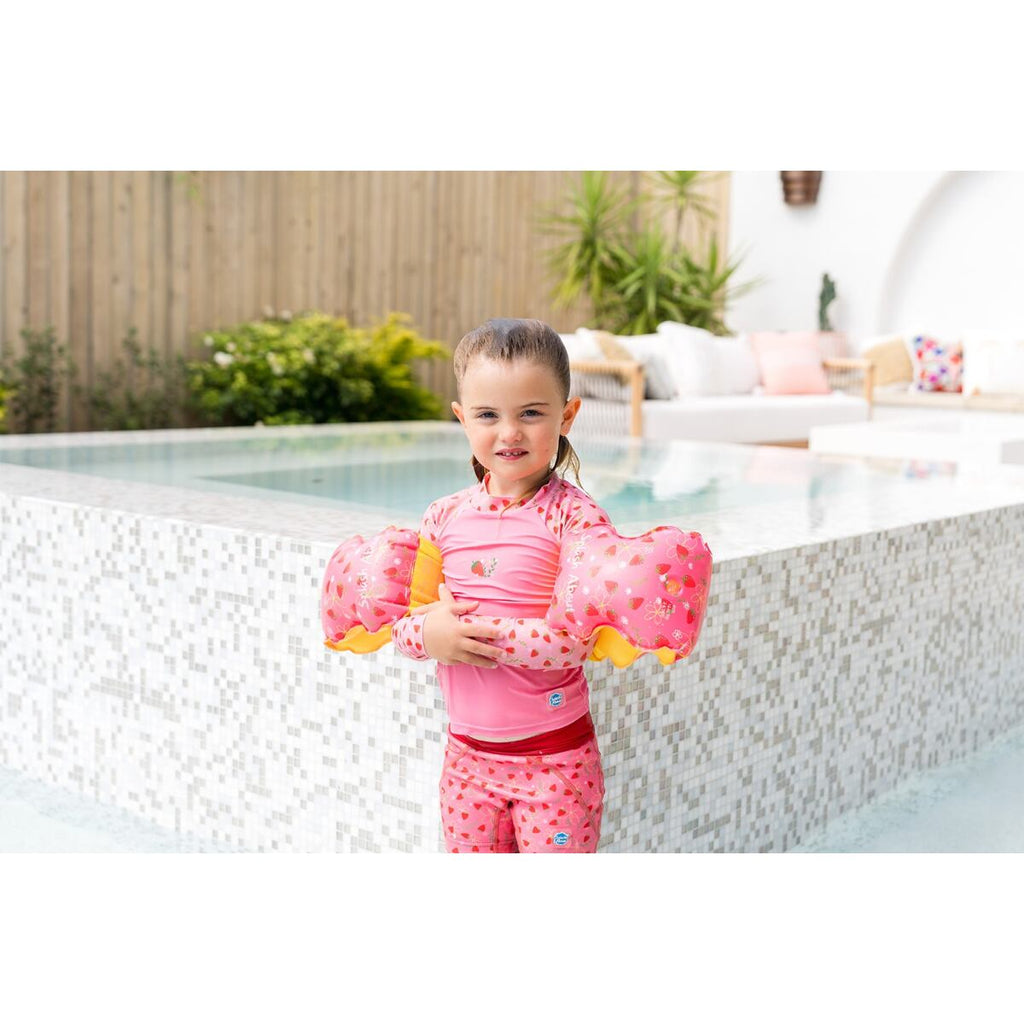 Splash About Dětské UV tričko dlouhý rukáv Strawberry Field