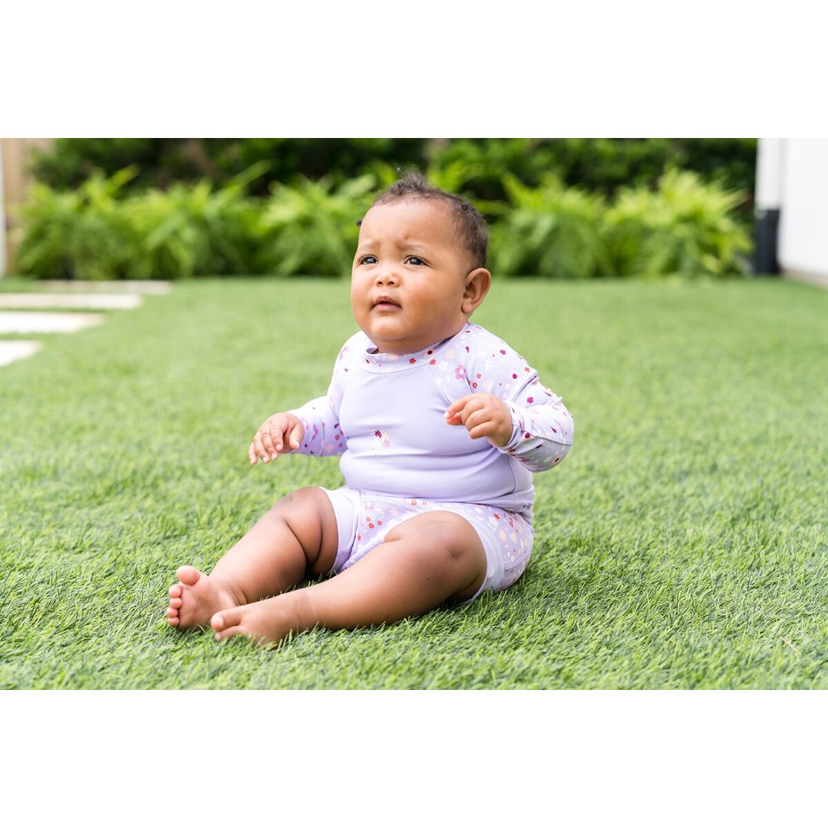 Splash About Dětské UV tričko dlouhý rukáv Lilac Spring