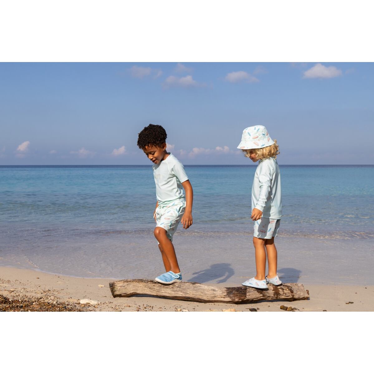 Playshoes Dětský plavecký set s UV Surfbus - mint green