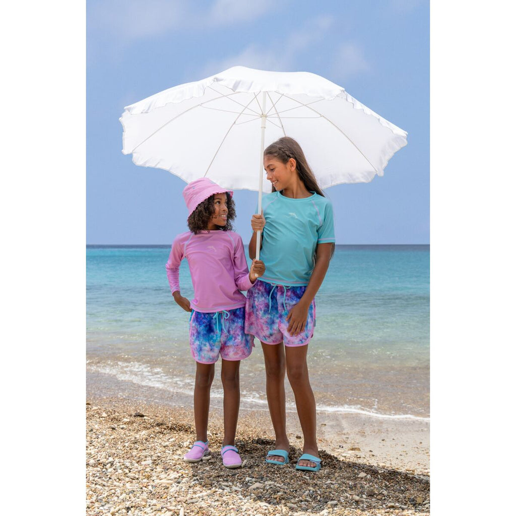 Playshoes Dětský UV klobouk Batik oboustranný - turquoise