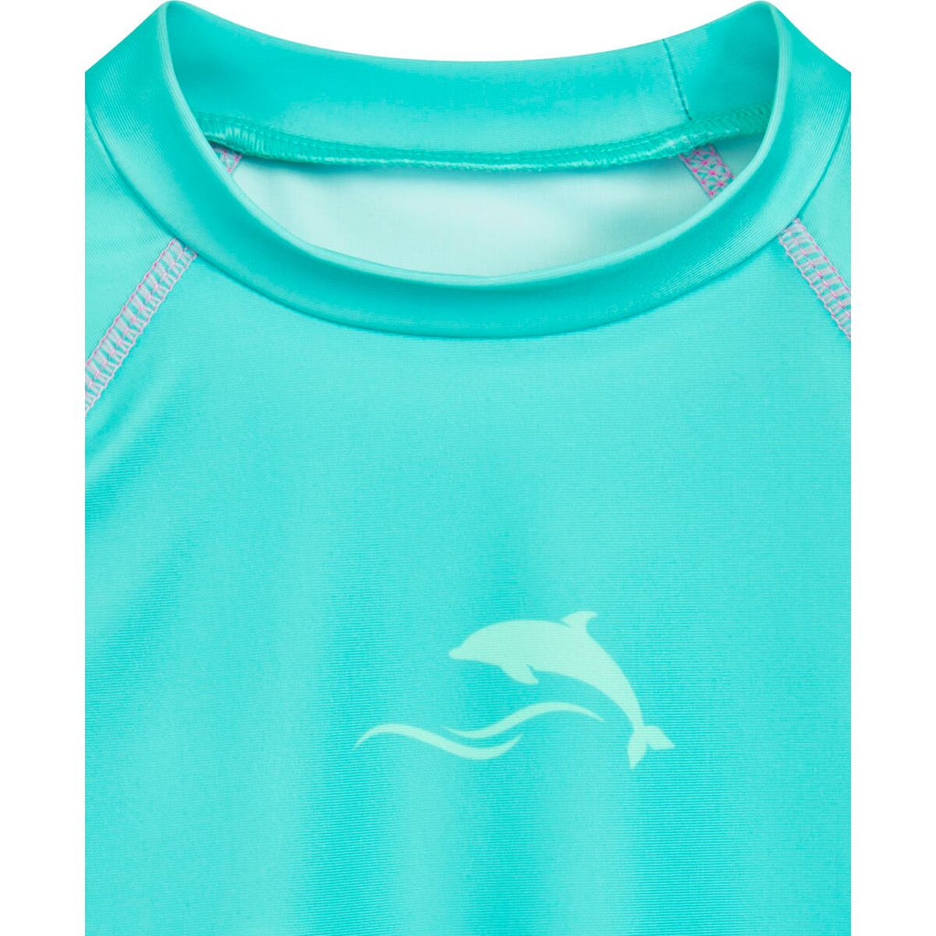 Playshoes Dětské UV tričko Batik turquoise - dlouhý rukáv