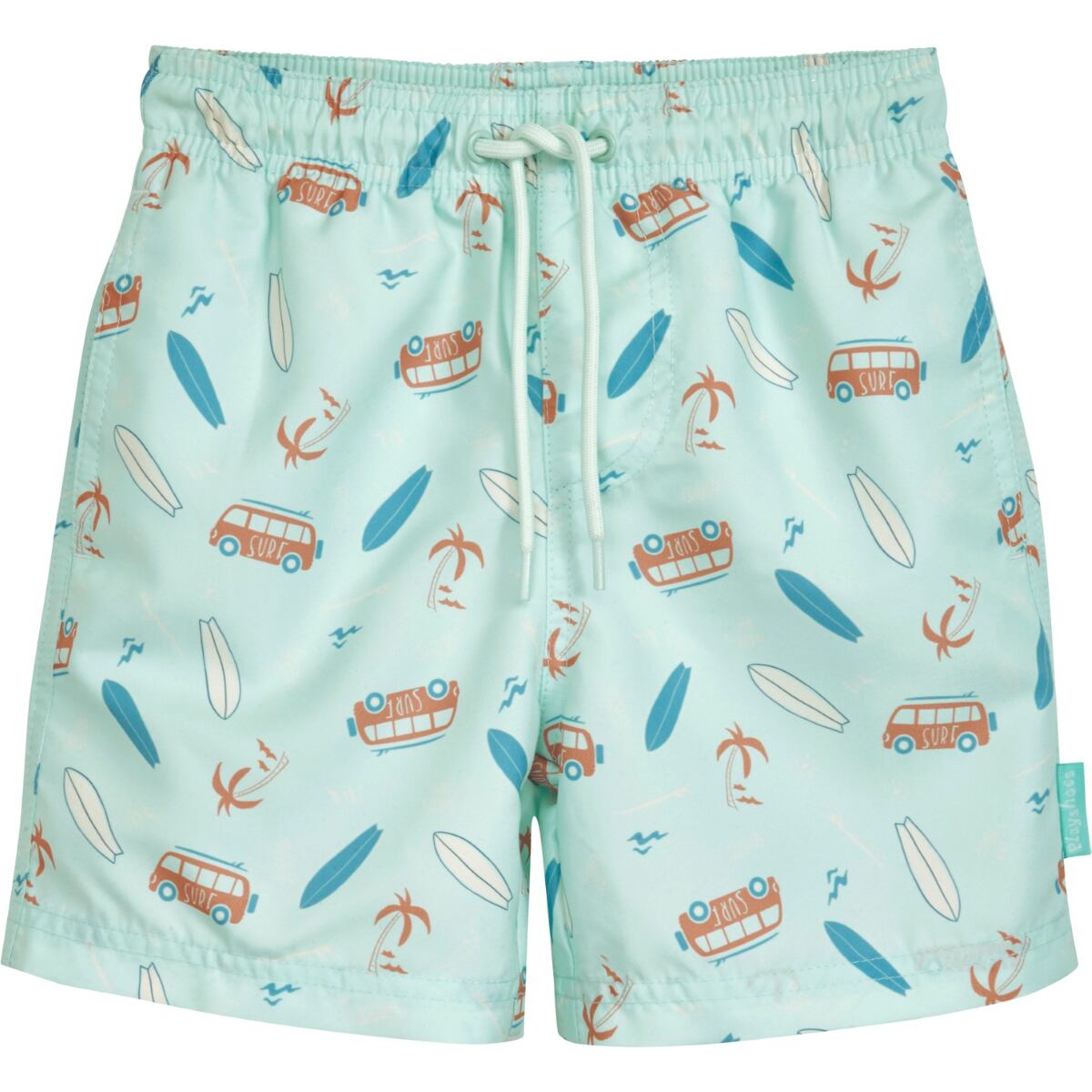 Playshoes Chlapecké UV kraťasy Surfbus - mint green