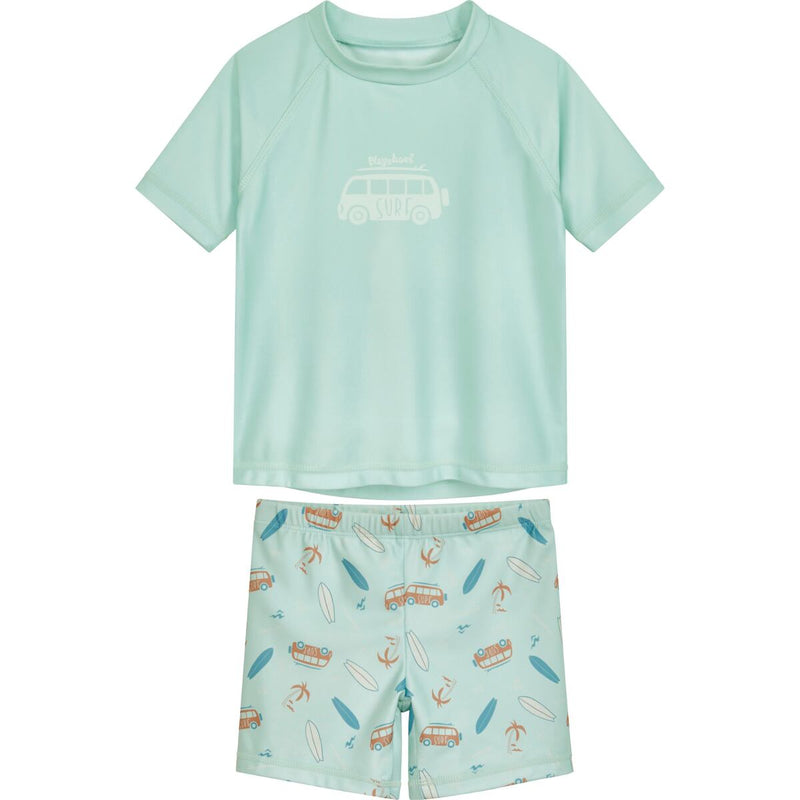 Playshoes Dětský plavecký set s UV Surfbus - mint green