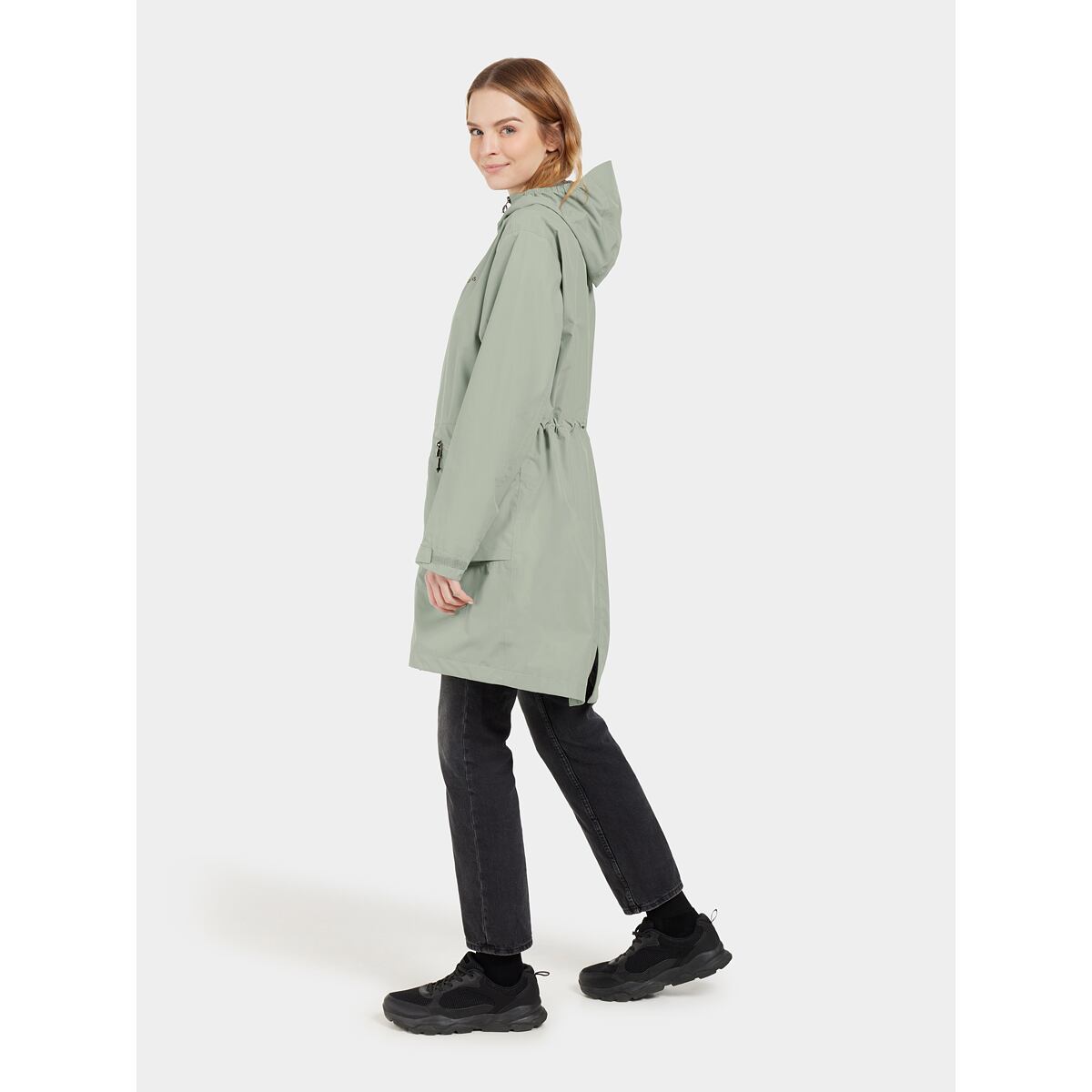 Didriksons Dámský nepromokavý kabát Eliana parka wilted leaf