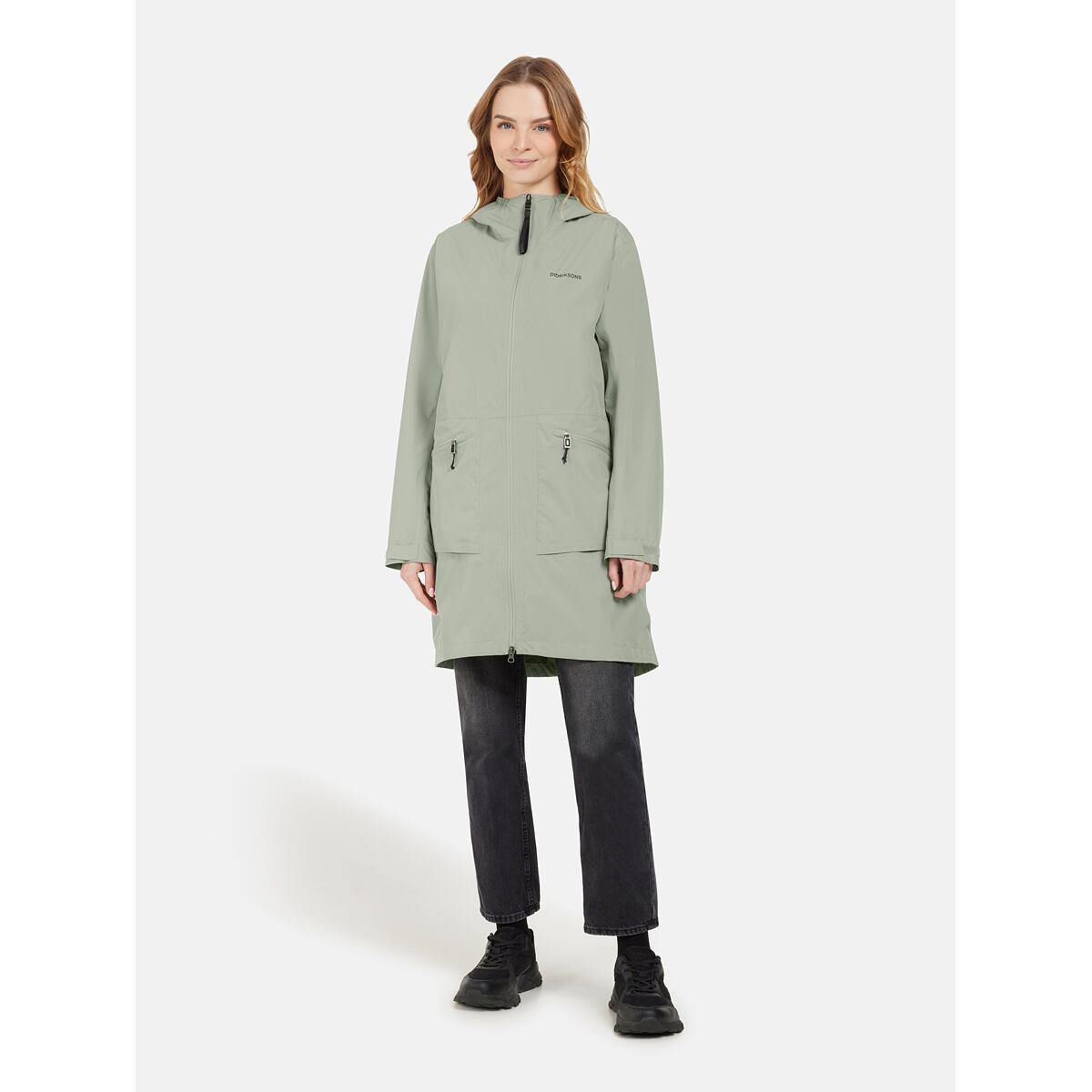 Didriksons Dámský nepromokavý kabát Eliana parka wilted leaf
