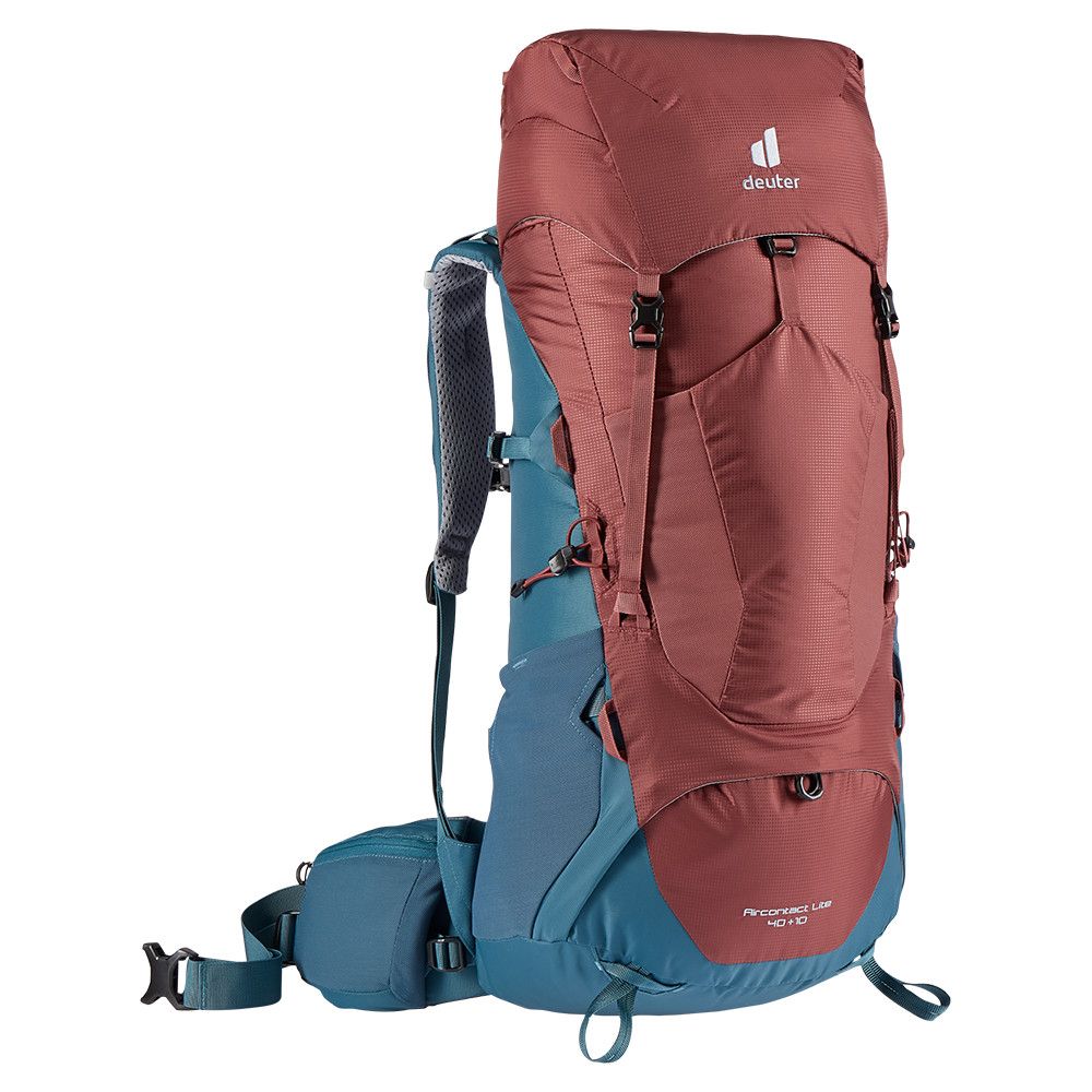 Turistický batoh Deuter Aircontact Lite 40 + 10 redwood arctic